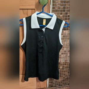 Lolë Athleisure Sleeveless Polo Top